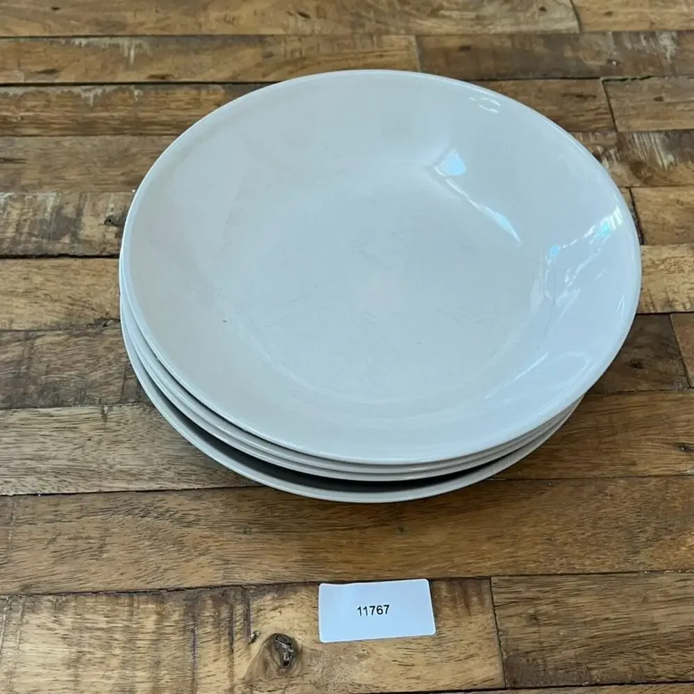 IKEA Off White Porcelain Serving Bowls 9